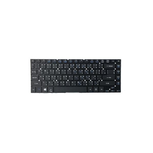 SKU KC-4755 /KEYBOARD:ACER 4755 ใช้ได้กับรุ่น  Aspire 4755 4755G E1-470 E1-472 3830T 4830T V3-431 V3-471 V3-471G ไทย-อังกฤษ