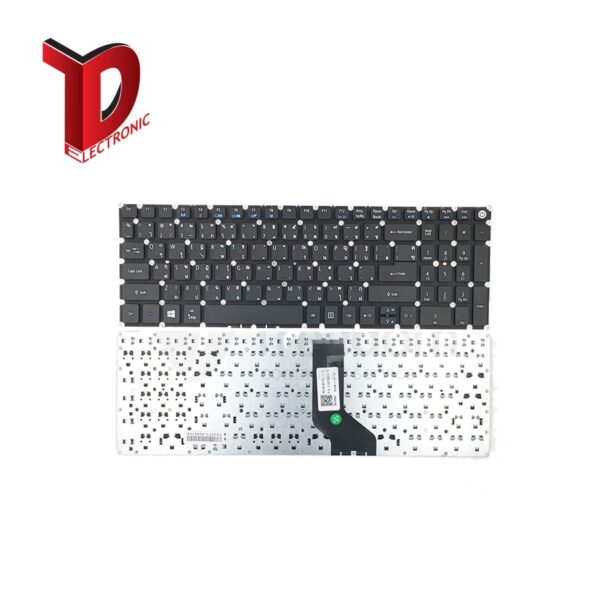 SKU KC-E5-573 / KEYBOARD:ACER E15/E5-573 ใช้ได้กับรุ่น 573G 573T 573TG V3-574 E5-553 V3-574G V3-575 V3-575G V3-575T V3-575TG - Image 3